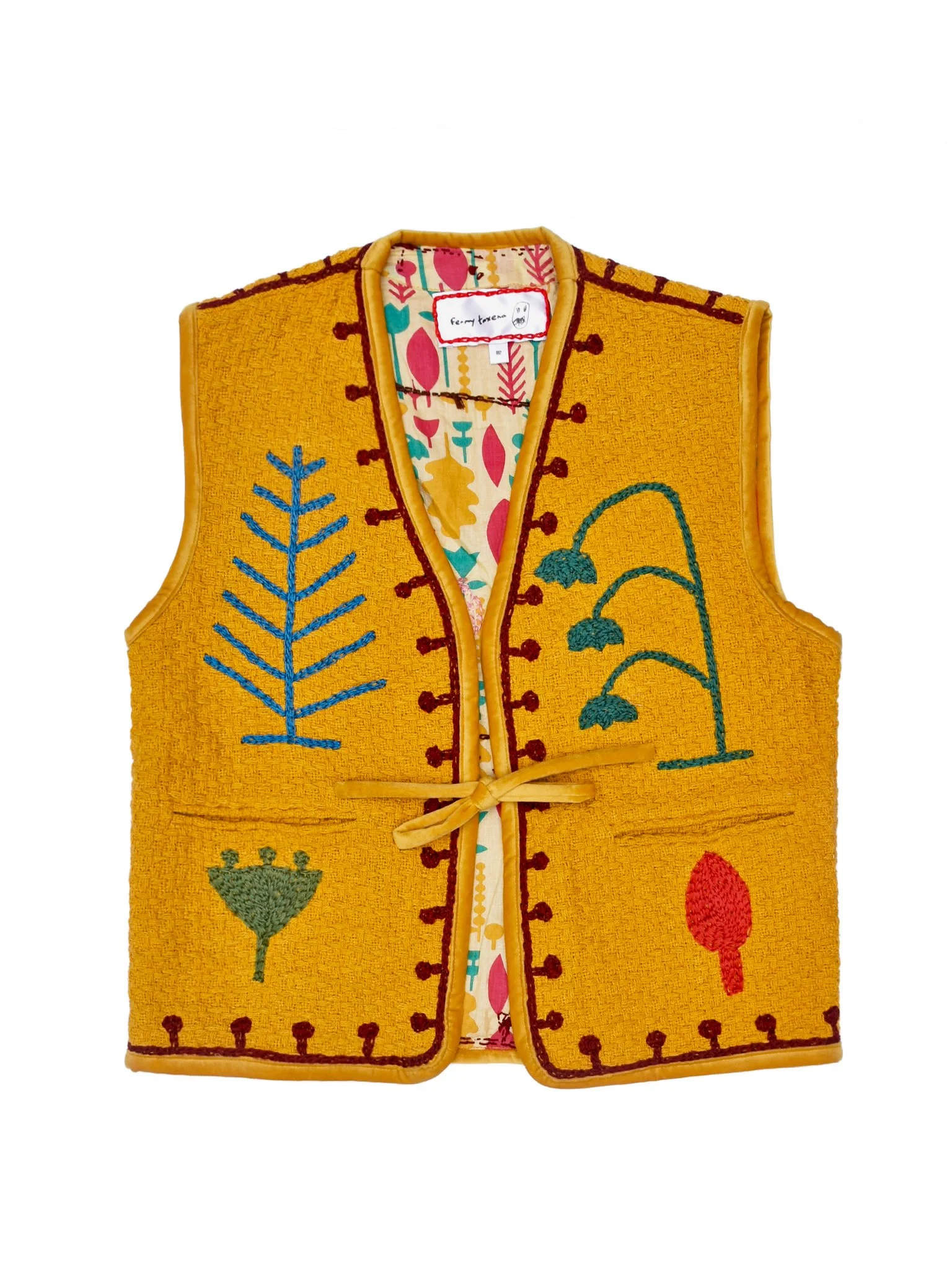 The Quiet flowershop vest — www.fenmytaxena.com